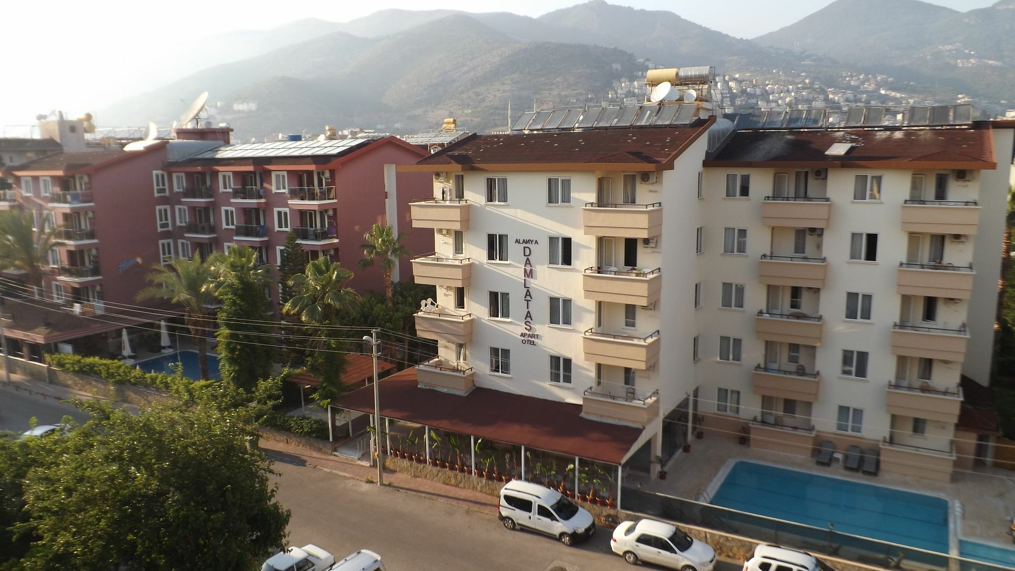 Alanya Damlataş Apart Aparthotel Bagian luar foto